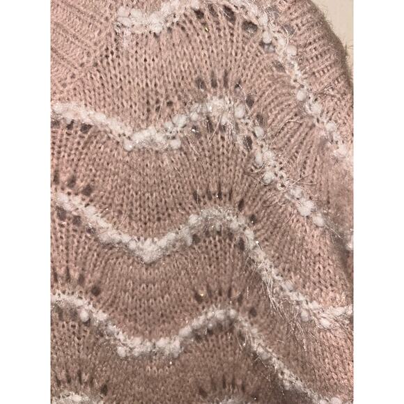Bibi Women's Pink Tinsel Sweater | Size S | Excellent Condition - Picture 3 of 6